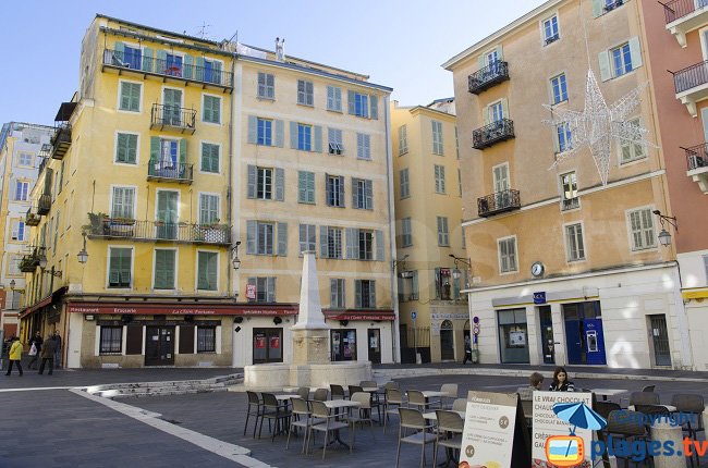 Piazza Rossetti a Nizza