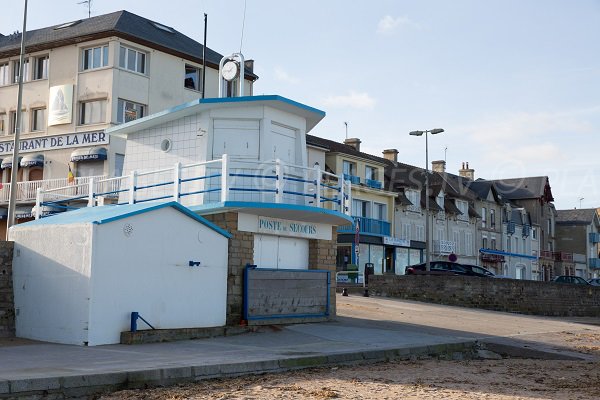 Poste de secours de la plage de Langrune sur Mer