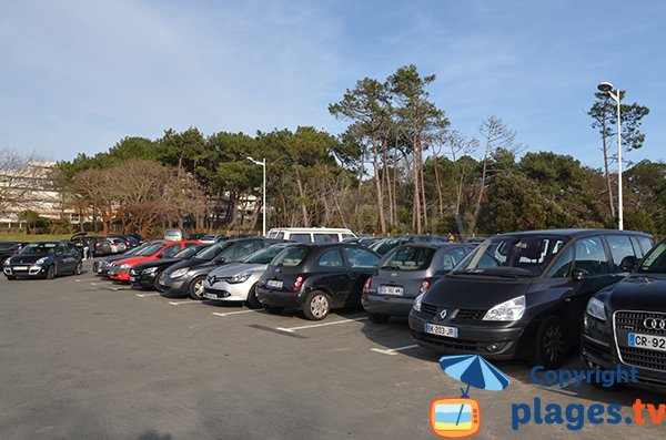 Parking of the beach of Abatilles - Arcachon