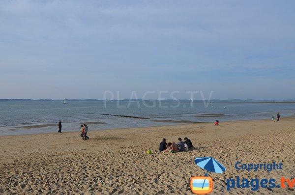 View on Cap Ferret from the beach of Les Abatilles - Arcachon