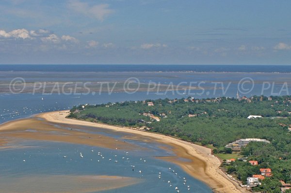 Abatilles beach in Arcachon in France