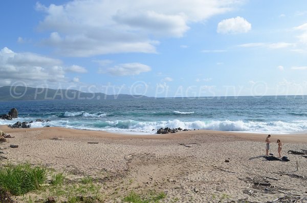 Spiaggia Abbartello a Olmeto in Corsica