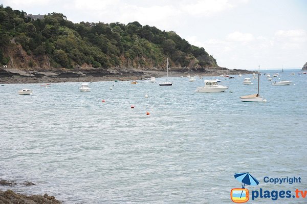 Plage de l'abri des flots à Cancale