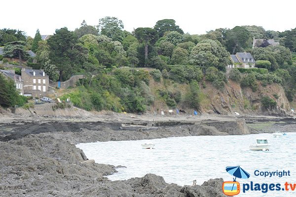 Cove near the center of Cancale