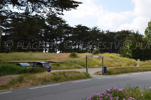 Parcheggio gratuito della spiaggia dell’Aerodromo di Quiberon