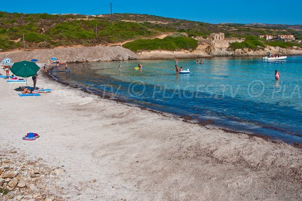 Plage sauvageà Revellata - Alga Calvi