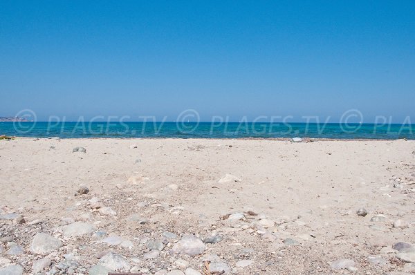Beach between Calvi and Lumio