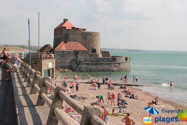 Photo de la plage d'Ambleteuse