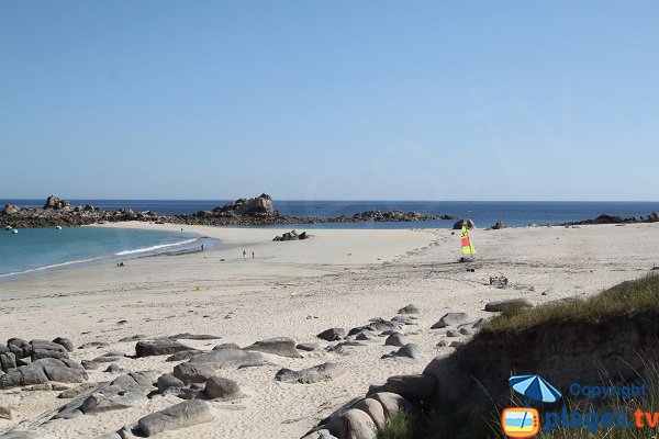 Photo of Amiets beach in Cléder - Brittany - France