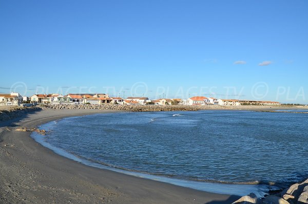 Beach Saintes Maries de la Mer near the spa center