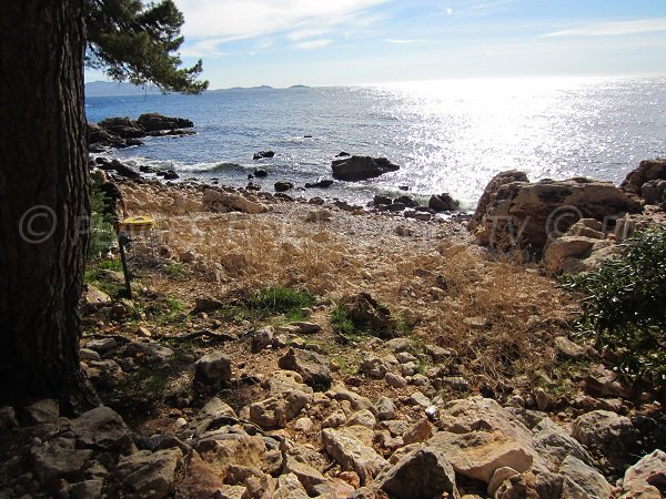 Calanque de l'Anglaise à Bandol