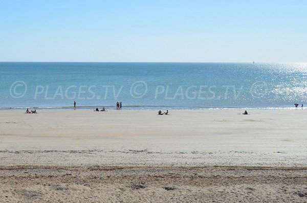 Anneries beach in La Couarde sur Mer - France