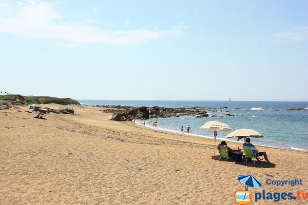 Chaillé cove in Les Sables d'Olonne