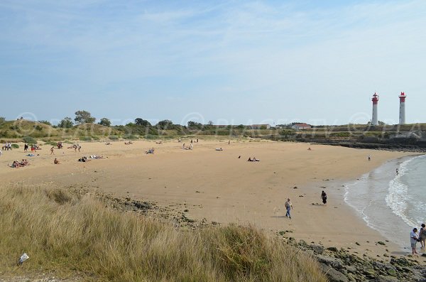 Plage de l'anse de la Croix sur l'île d'Aix