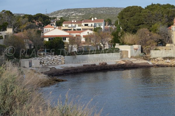 Strand Grand Rouveau in Sausset les Pins