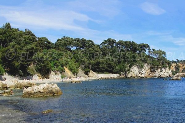 Plage de Magaud à Toulon