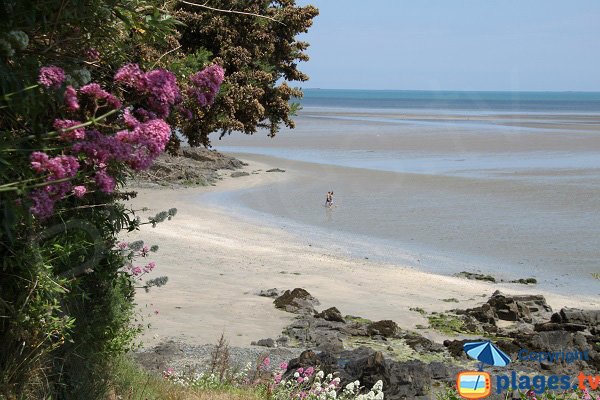 Plage des Moines à Plérin