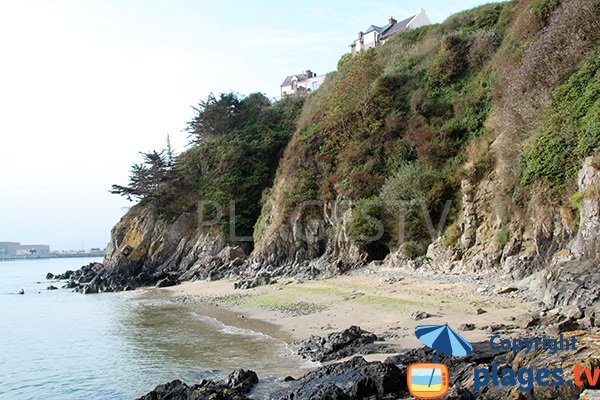 Photo de la plage de l'anse Vierge - Plérin - Bretagne