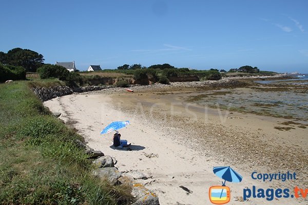 Photo de la plage d'Aod ar Reun à Plouguerneau