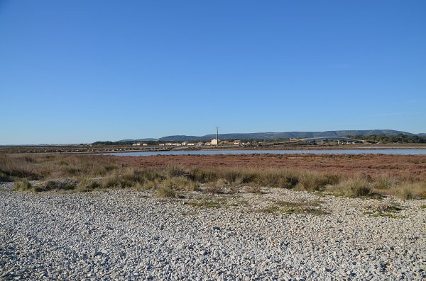 Pont de Frontignan à côté de la plage des Aresquiers