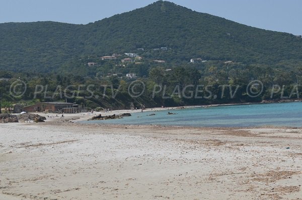 Plage d'Argent à Coti-Chiavari