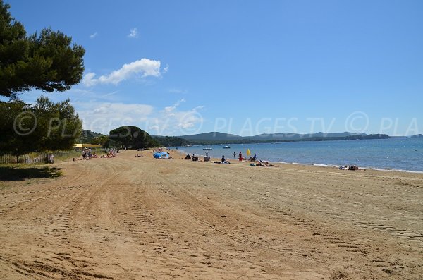 Plage de l'Argentière - zone Ouest - La londe des maures