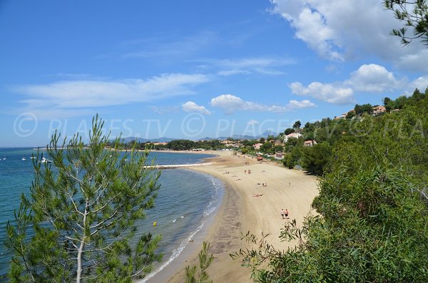 Spiaggia dell'Argentière a La Londe les Maures - Francia