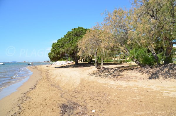 Kite surf area in La Londe les Maures