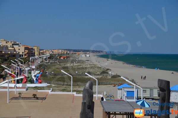 Foto della spiaggia Argonautes a Port Barcarès - Francia