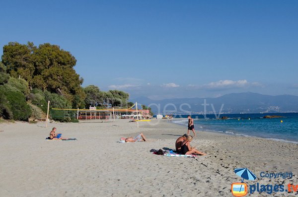 Foto spiaggia dell'Ariadne a Ajaccio