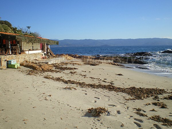 Plage Ariadne à Ajaccio