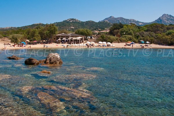 Plage de l'Arinella à Lumio - Corse