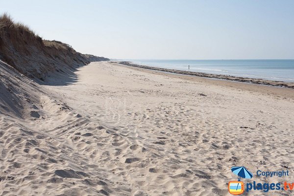 Photo de la plage d'Armanville à Pirou