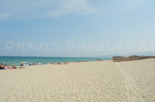 Private beaches in Saint Cyprien - North beach