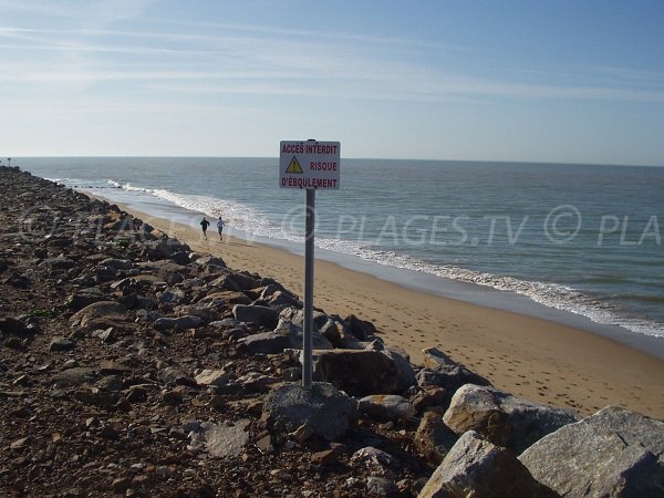 Photo of Atlantic Beach in La Tranche in France