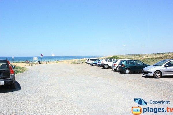 parcheggio della spiaggia Aubraie - Les Sables d'Olonne