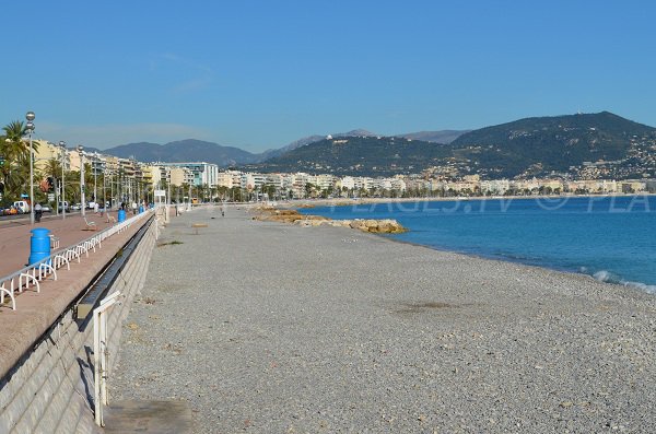 Spiaggia Aubry Lecomte a Nizza