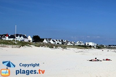 Plage à Audierne en Bretagne