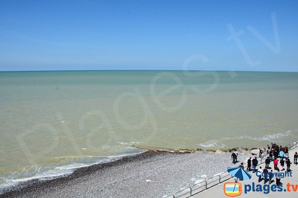 Ault beach in France