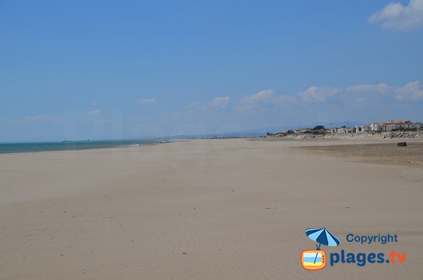 Foto della spiaggia Ayguades di Gruissan - Francia