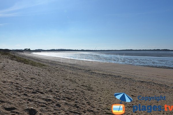 Plage d'Aytré avec vue sur la pointe du Chay