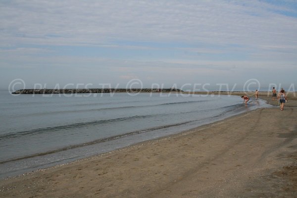 Anse de la baie de l'Amitié au Cap d'Agde