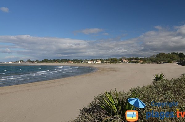 Photo de la plage de la Baie de l'Amitié au Cap d'Agde