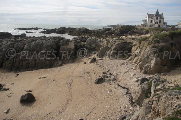 Photo de la plage dans la baie de Douillard - Le Croisic