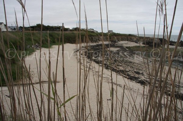 Scall beach in Le Pouliguen - France