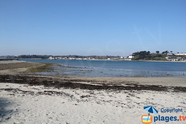 Plage dans la baie de Pempoul à St Pol de Léon