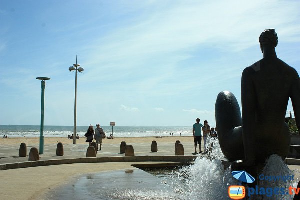 Photo of Baigneuse beach in Saint Jean de Monts in France