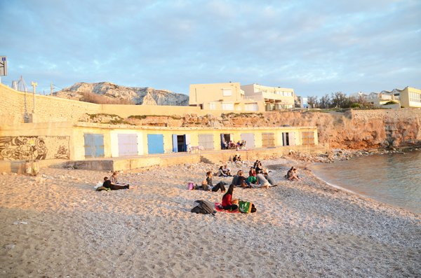 Anse Bain des Dames à Marseille