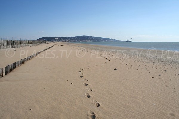 Plage de sable gratuite à Sète