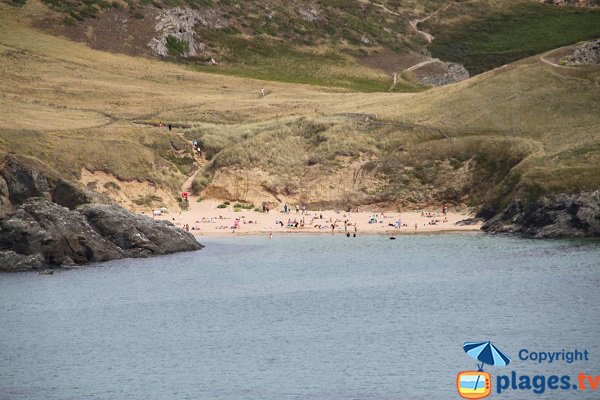 La plage de Baluden à Bangor - Baluden